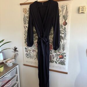 YFB Navy Jumpsuit Small
